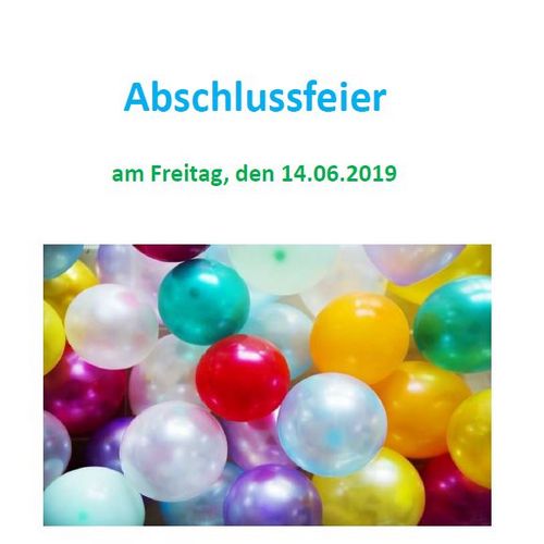 Abschlussfeier 2019