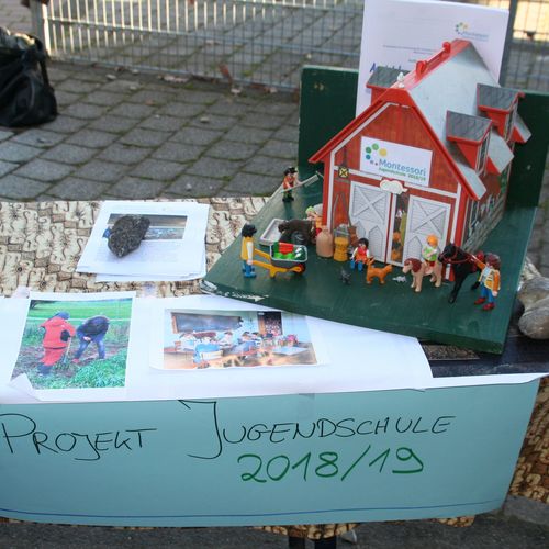 Infostand der Jugendschule